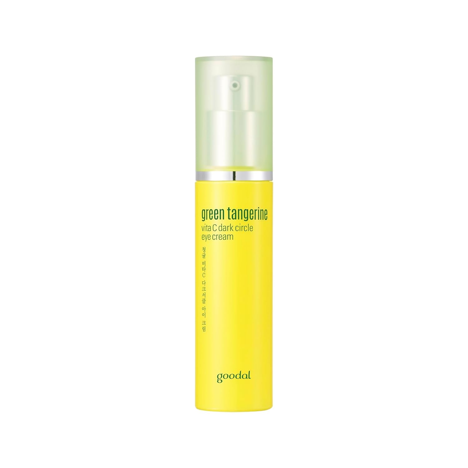 GOODAL Green Tangerine Vitamin C Dark Circle Eye Cream | Intensive Dark Circle Relief and Elasticity Treatment, Gentle, Non-Irritating, Anti-Aging and Anti-Wrinkle Care 30Ml