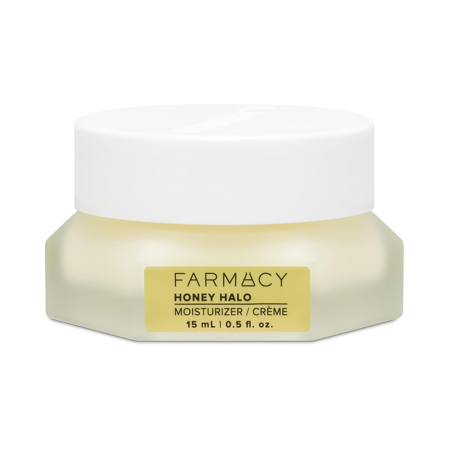 Farmacy Ceramide Face Moisturizer - Honey Halo Ultra Hydrating Facial Moisturizer with Buckwheat Honey + Ceramides - Helps Restore Barrier + Replenish Dryness - Plumping Skin Care for Dry Skin (50Ml)