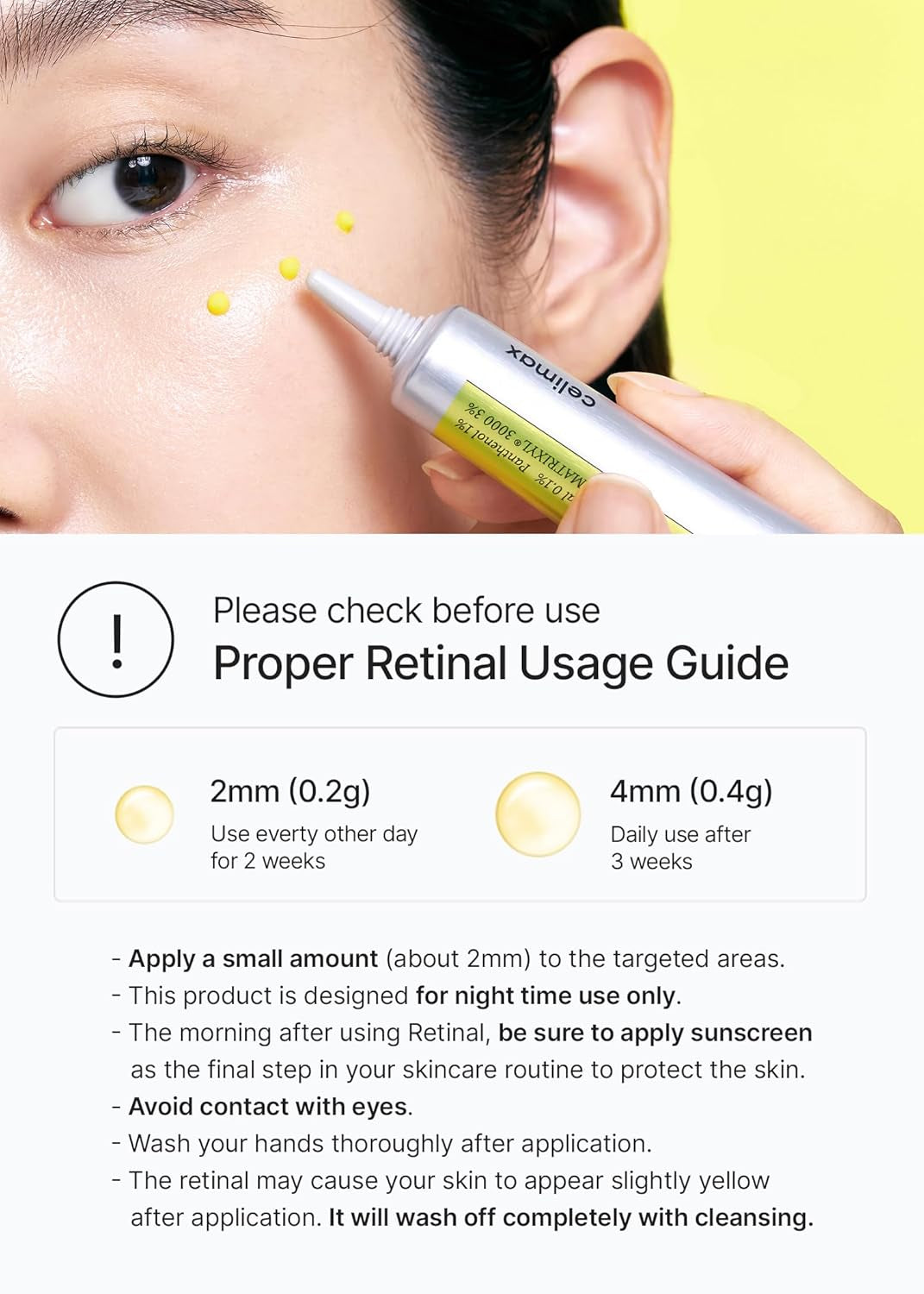 Celimax the Vita a Retinal Shot Tightening Booster (Duo Set 15Mlx2) | 0.1% Retinal, 3% Matryxyl, High-Strength Retinoid for Anti-Aging, Pore Minimizer, Wrinkles & Fine Lines, Firmer Skin, Mothers Day