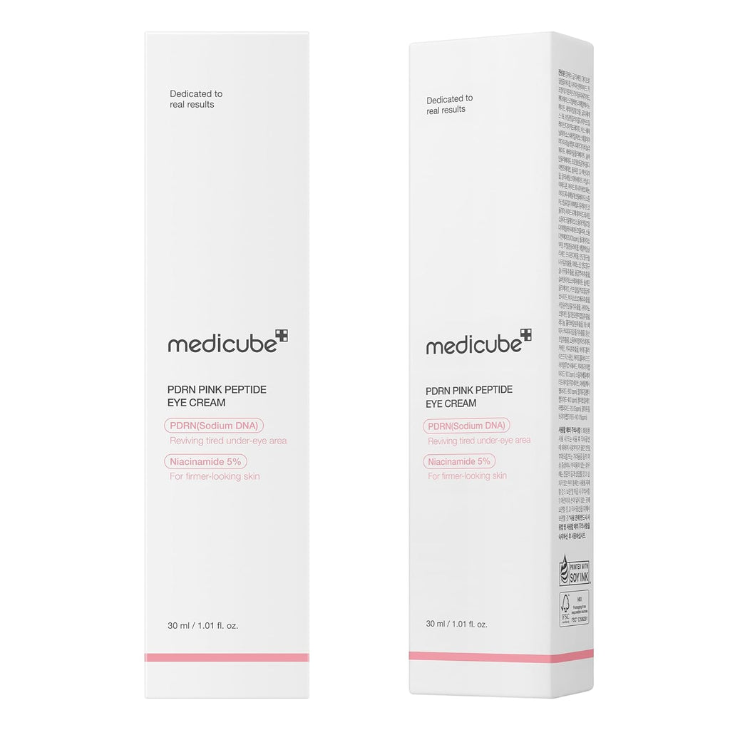 Medicube Eye Serum with Salmon DNA PDRN & Pink Peptides | 99% Purity Retinol for Fine Lines | PDRN & Niacinamide for Uneven Skin Tone | Korean Skincare, 1.01 Fl.Oz