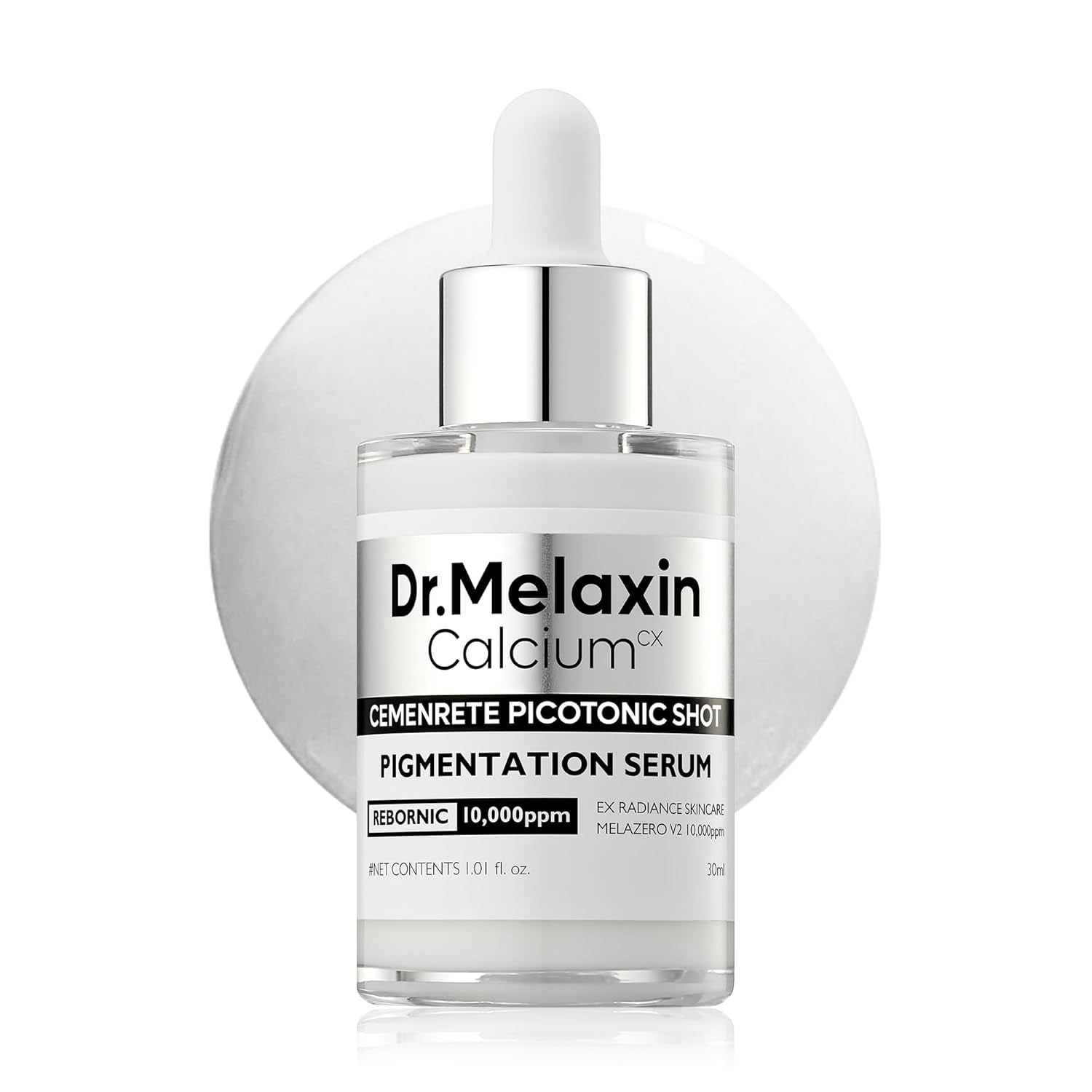 Dr.Melaxin Picotonic Shot Serum with Alpha-Arbutin & Niacinamide, Firming Density Serum for Even Skin Tone, Anti-Aging & Dark Spot Care, 1.01 Fl.Oz