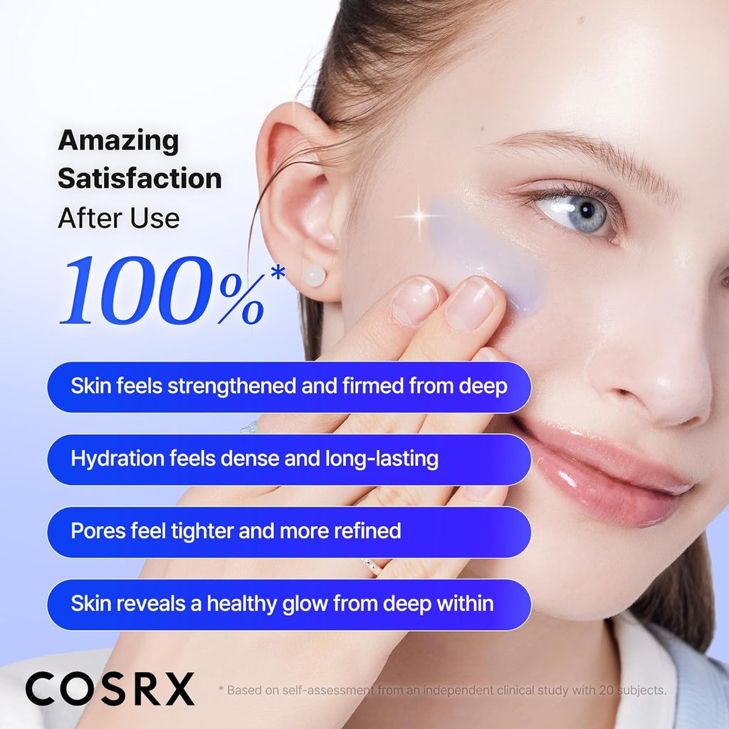 COSRX the Blue Peptide Bakuchiol Plump Glow Serum, Korean Peptide Plumping Serum for Face, Ghk-Cu Copper Peptides, Bakuchiol, Anti-Aging & Firming, Korean Skin Care, Mothers Day Gifts, 1.69 Fl Oz