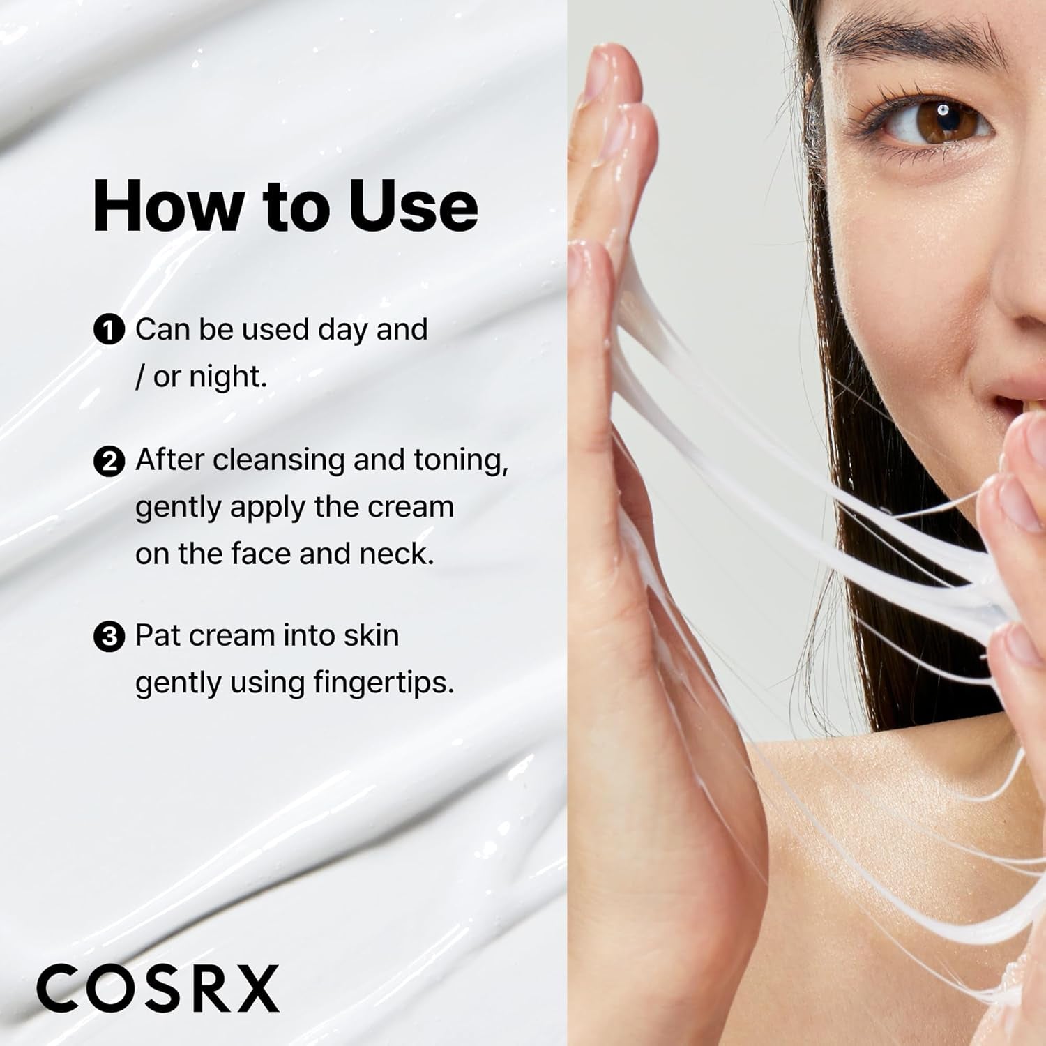 COSRX Snail Mucin 92% Face Moisturizer, 3.52 Oz, Lightweight Moisturing Cream for Soft, Glowy Skin, Korean Skin Care, Korean Moisturizer Face Cream, Mothers Day Gifts for Mom