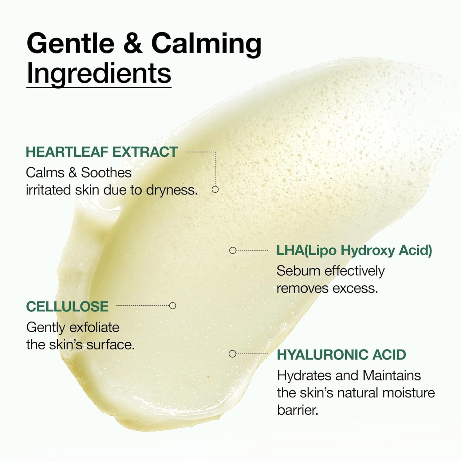 ANUA Heartleaf LHA Moisture Peeling Gel, Gentle Exfoliation, Hydrating Facial Peel, Pore Care, Dead Skin Removal, Natural Cellulose for Soothing, Vegan, Korean Skin Care (120Ml/4.05 Fl.Oz.)