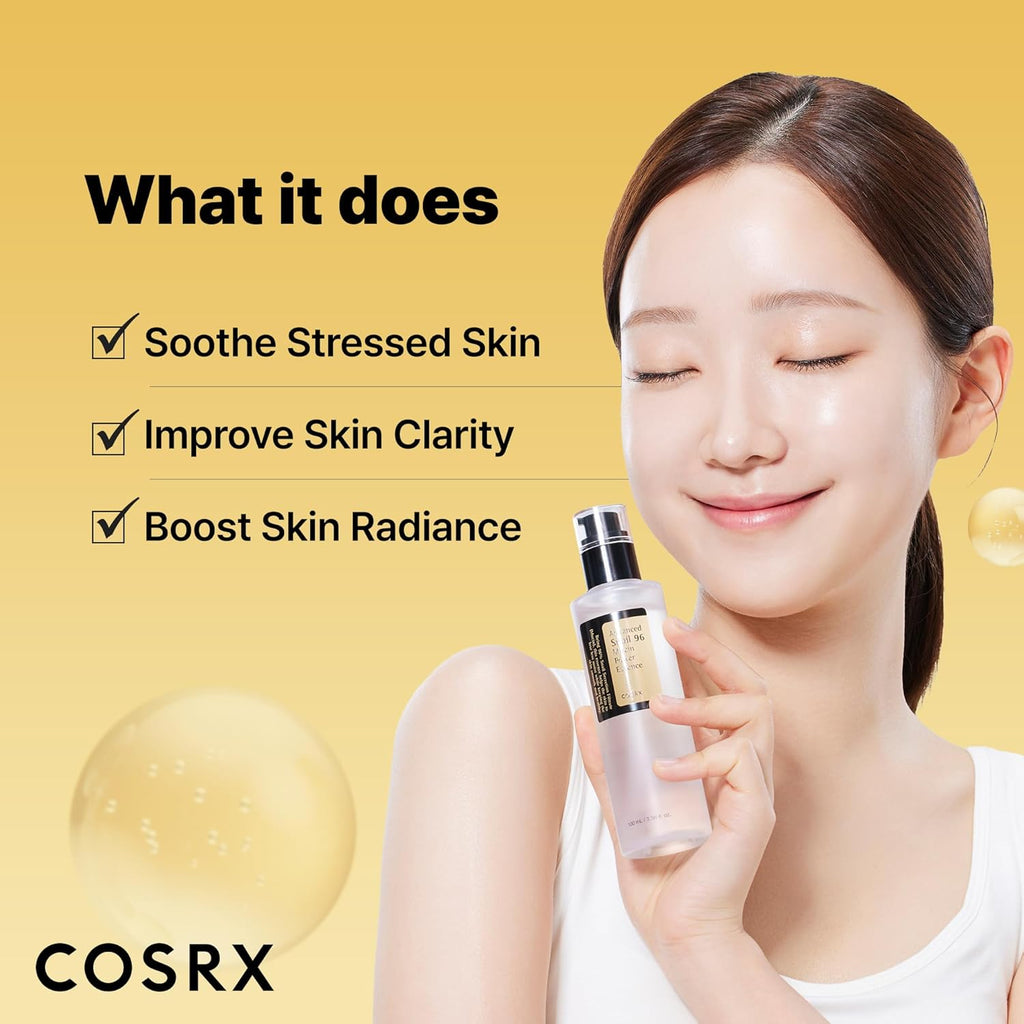 COSRX Snail Mucin Repairing Serum 100Ml, Hydrating Serum for Face with Snail Secretion Filtrate for Dull Skin & Fine Lines, Korean Skin Care