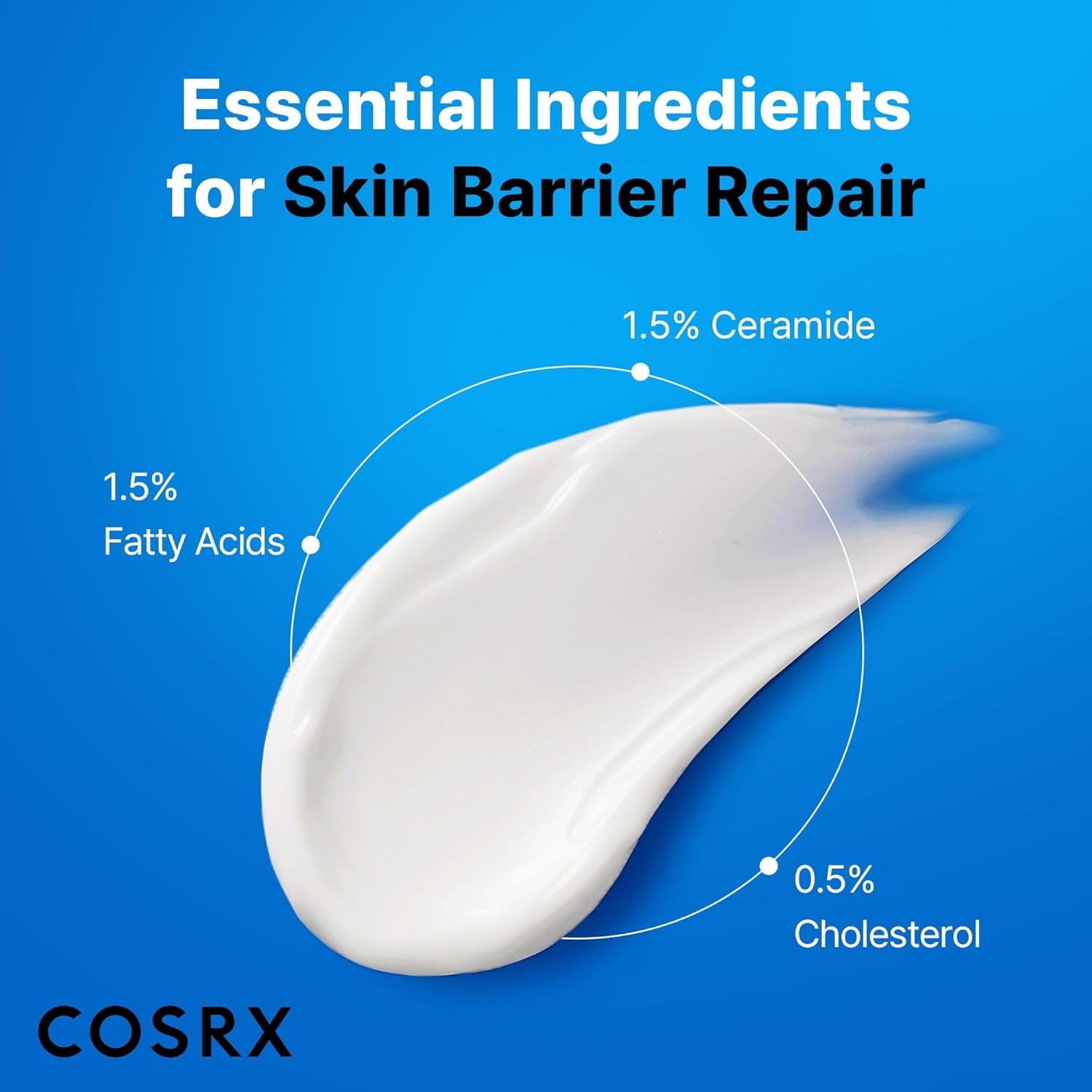 COSRX Ceramide Skin Barrier Moisturizer for Face with 7 Ceramides, Hyaluronic Acid & Panthenol for All Skin Types, 2.7 Oz, Korean Face Moisturizer Cream, Korean Skin Care, Mothers Day Gifts for Mom