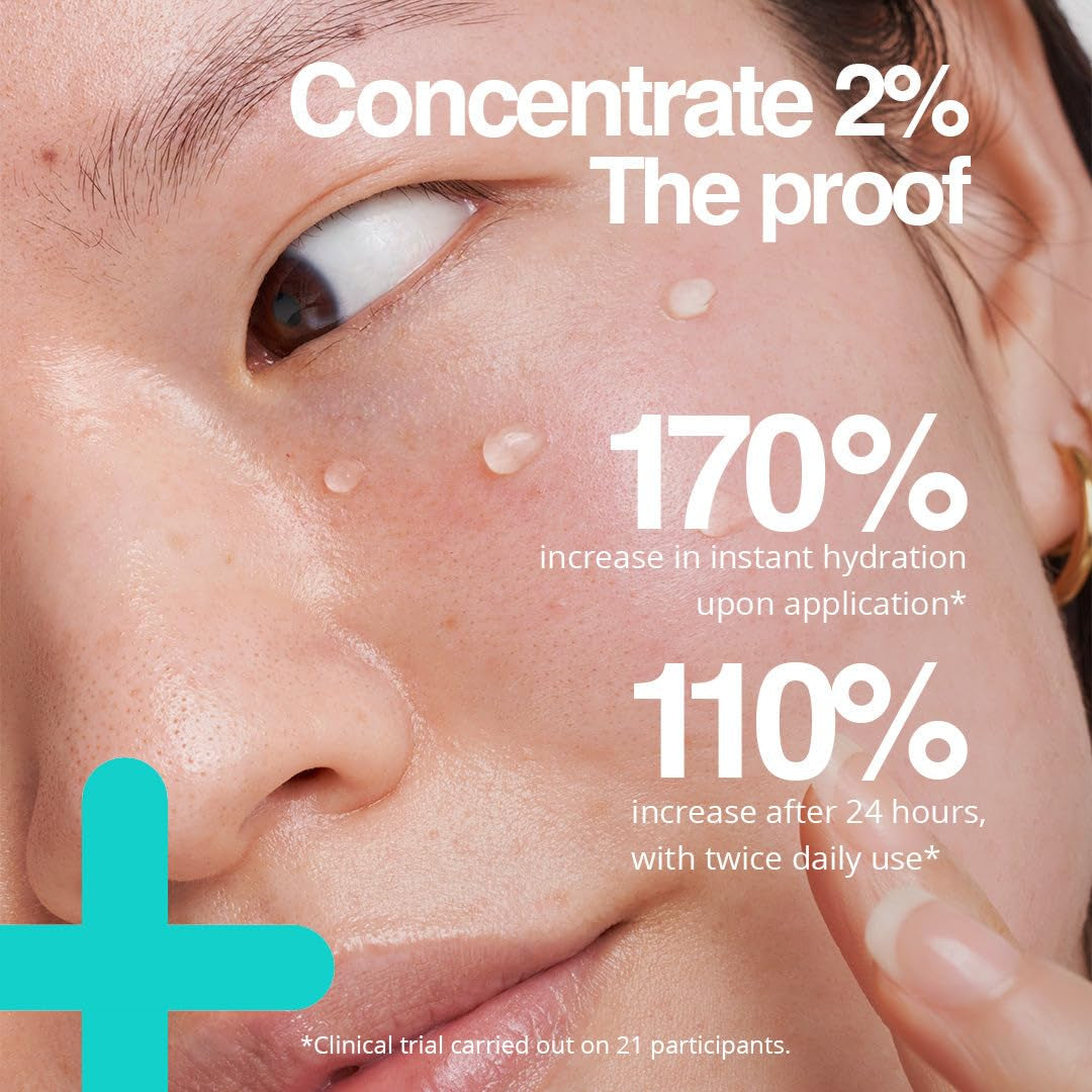 Nip + Fab Hyaluronic Fix Extreme 4 2% Concentrate, Daily Concentrated Drops for Face, Quick Drying Serum to Replenish Moisture Levels. for Dewy and Visibly Plumped Skin, Multicolor, 30ML