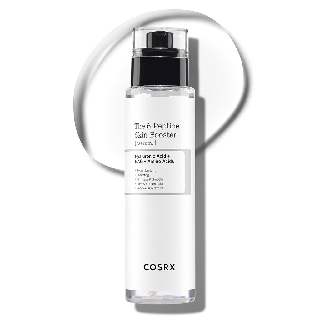 COSRX 6X Peptide Collagen Skin Booster Toner Serum for Dull & Uneven Skin, Preps Skin with Copper Peptides, Ghk-Cu, Skin Renewal Boosting Facial Essence, Korean Skin Care, 5.07 Oz, Mothers Day Gifts