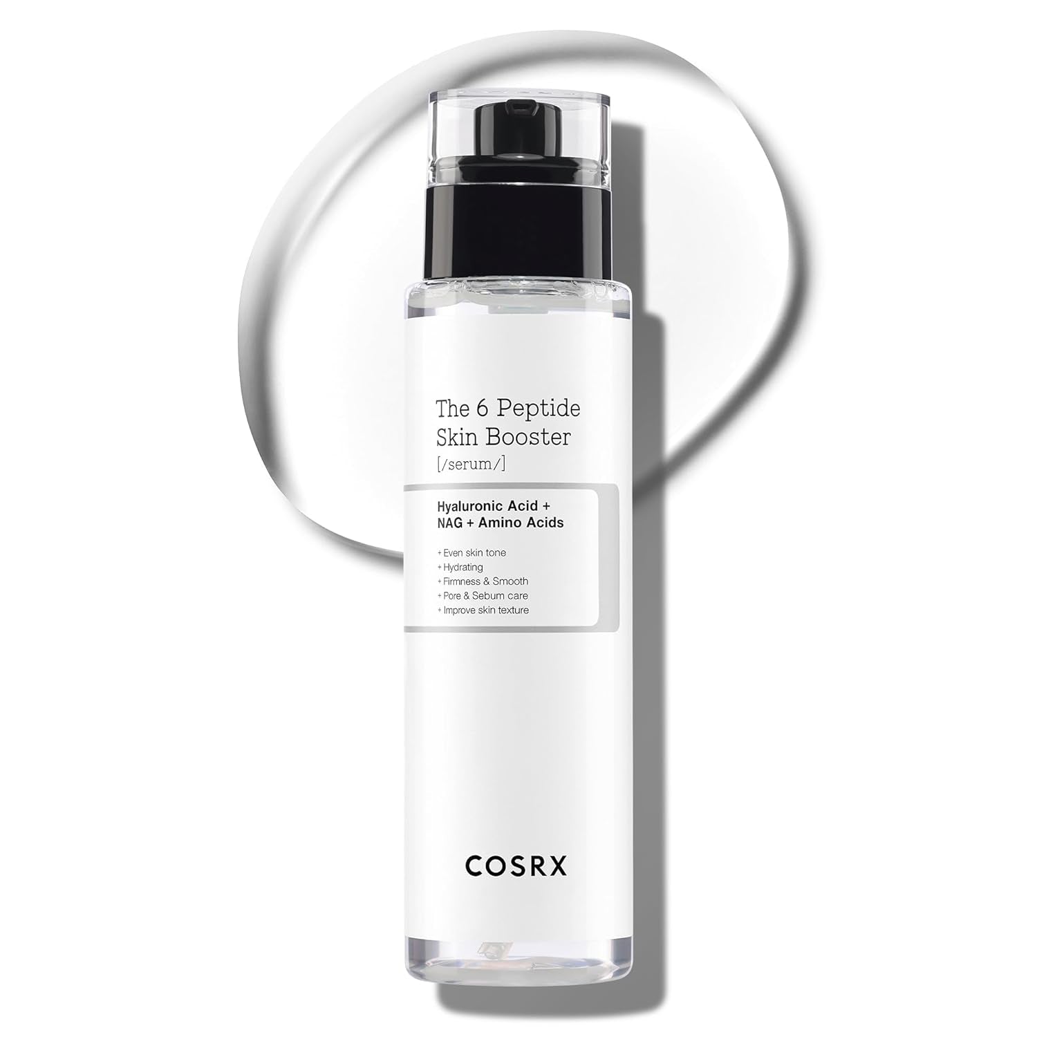 COSRX 6X Peptide Collagen Skin Booster Toner Serum for Dull & Uneven Skin, Preps Skin with Copper Peptides, Ghk-Cu, Skin Renewal Boosting Facial Essence, Korean Skin Care, 5.07 Oz, Mothers Day Gifts