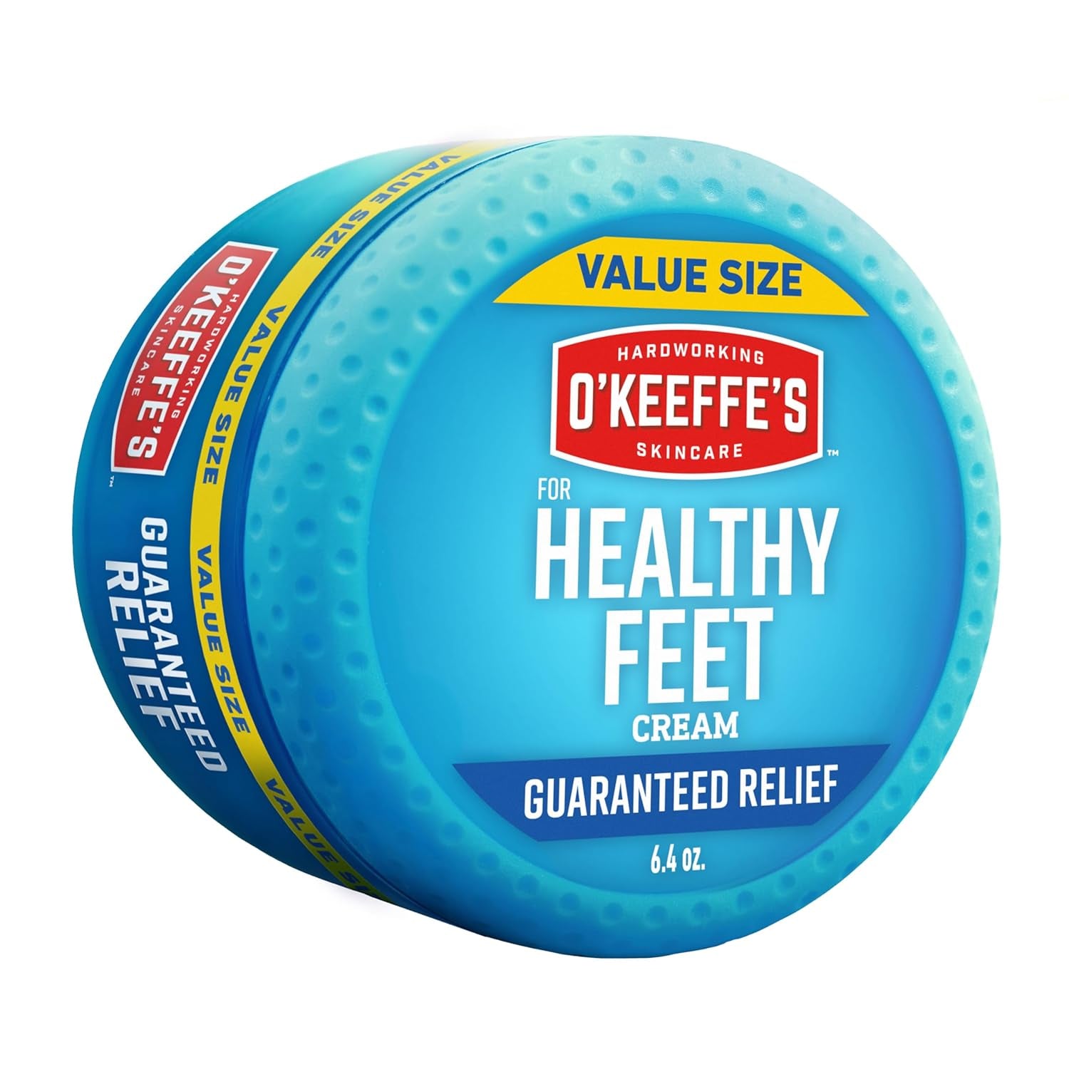 O'Keeffe'S for Healthy Feet Foot Cream - 3.2 Oz Jar (1 Pack) - Guaranteed Relief for Extremely Cracked, Dry Feet, Repairing Skincare, Instantly Boosts and Retains Moisture Levels