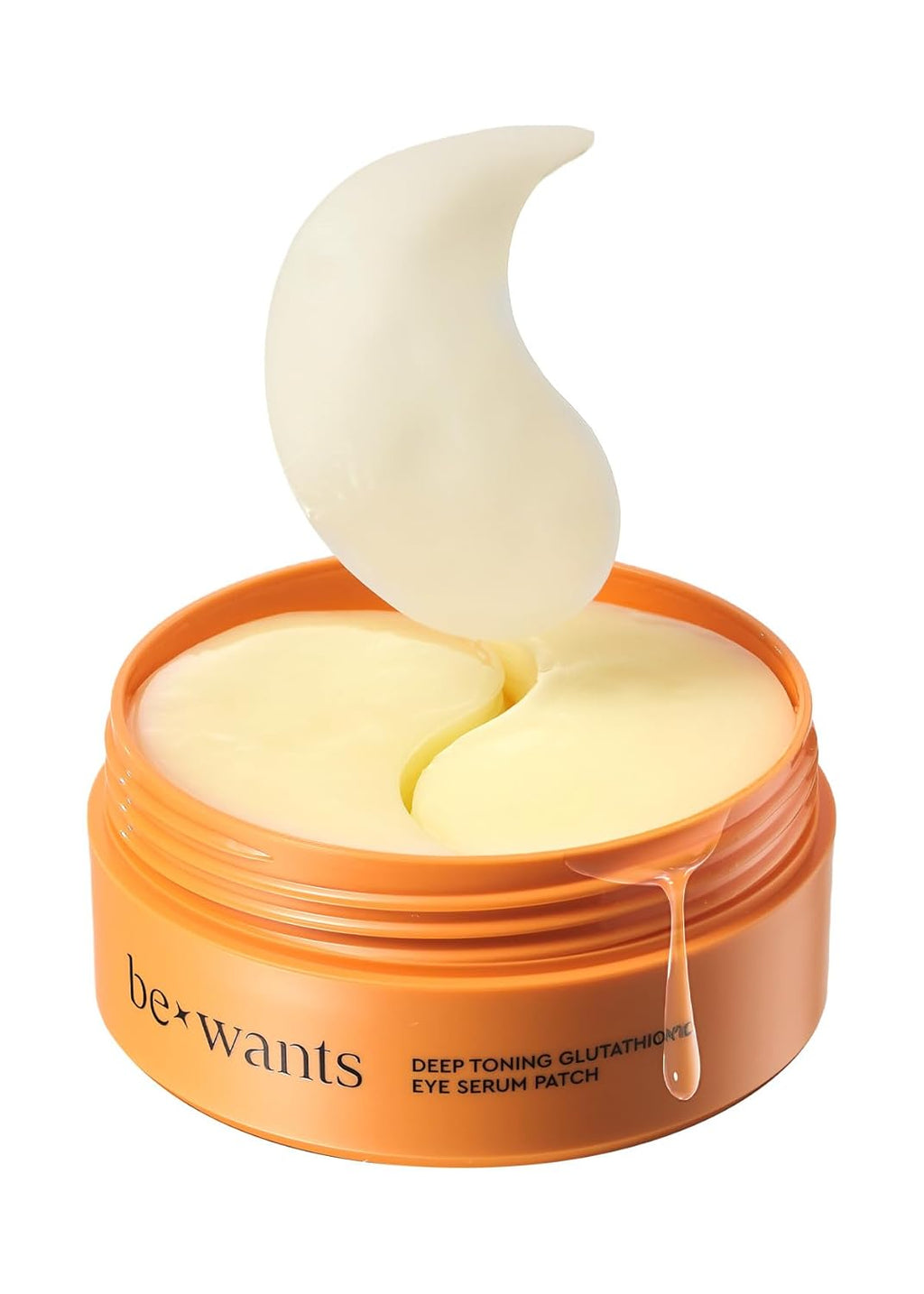 Bewants Deep Toning Glutathione Eye Serum Patch | Korean Retinol and Caffeine Eye Patches | Advanced Glutathione Skincare Gel Patch | 60 Undereye Mask Patches | Mothers Day Gift