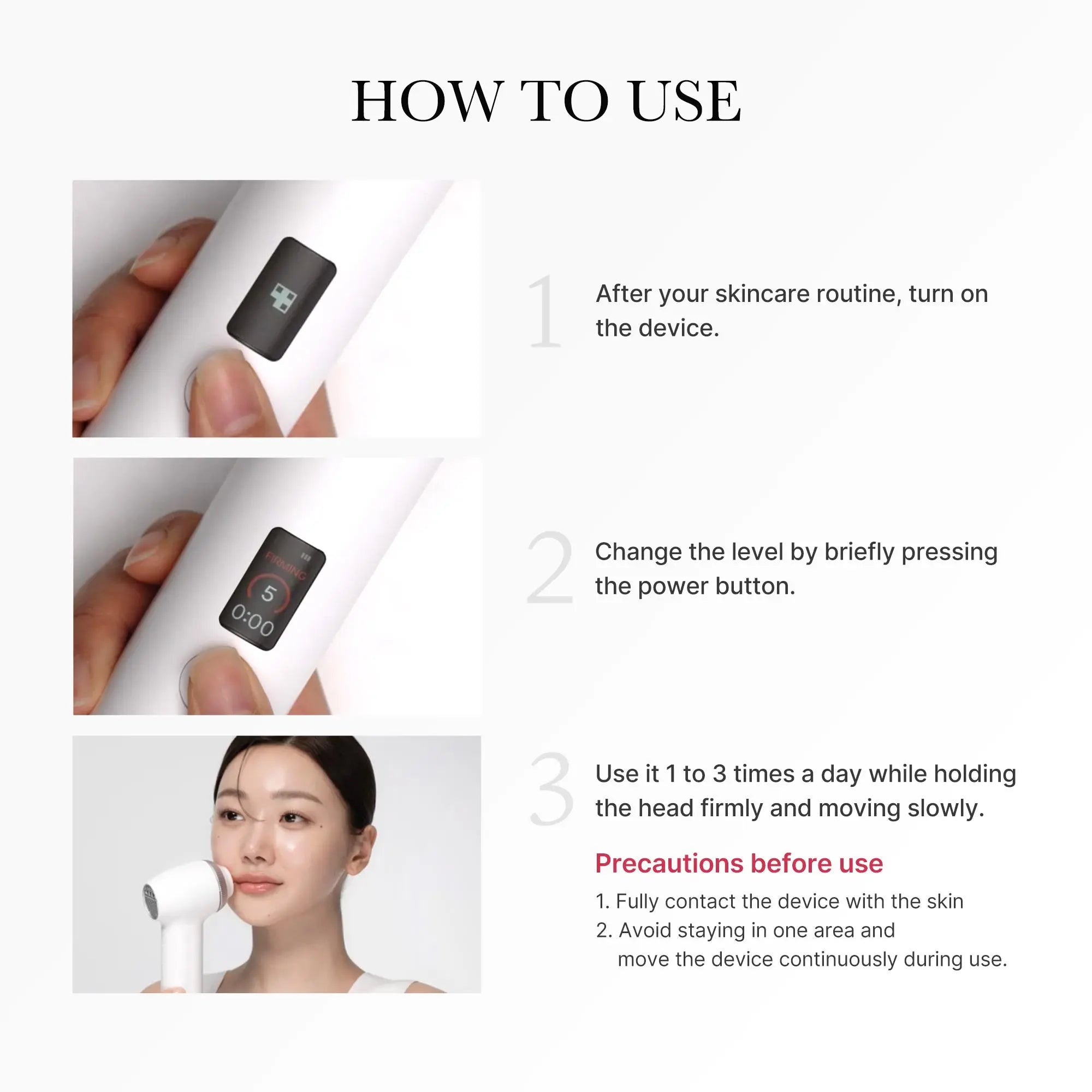 [LIVE Exclusive] Glow & Lift Synergy DuoㅣMedicube Ultra Tune 40.68, Booster Pro Black or Pink, Glow Boosting Device, Korean Skincare