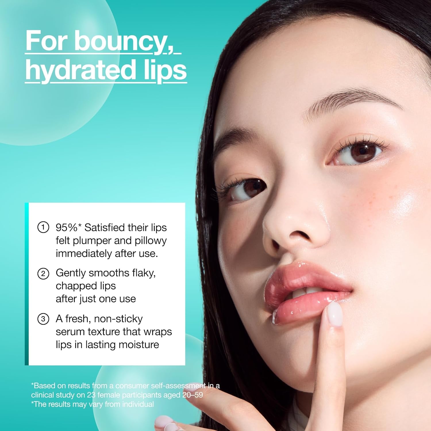 Anua PDRN Lip Serum, Long-Lasting Hydration for Dry, Cracked Lips, Non-Sticky Moisturizing Lip Care with Salmon DNA, Hyaluronic Acid & Collagen, Korean Skincare, 0.33 Fl.Oz