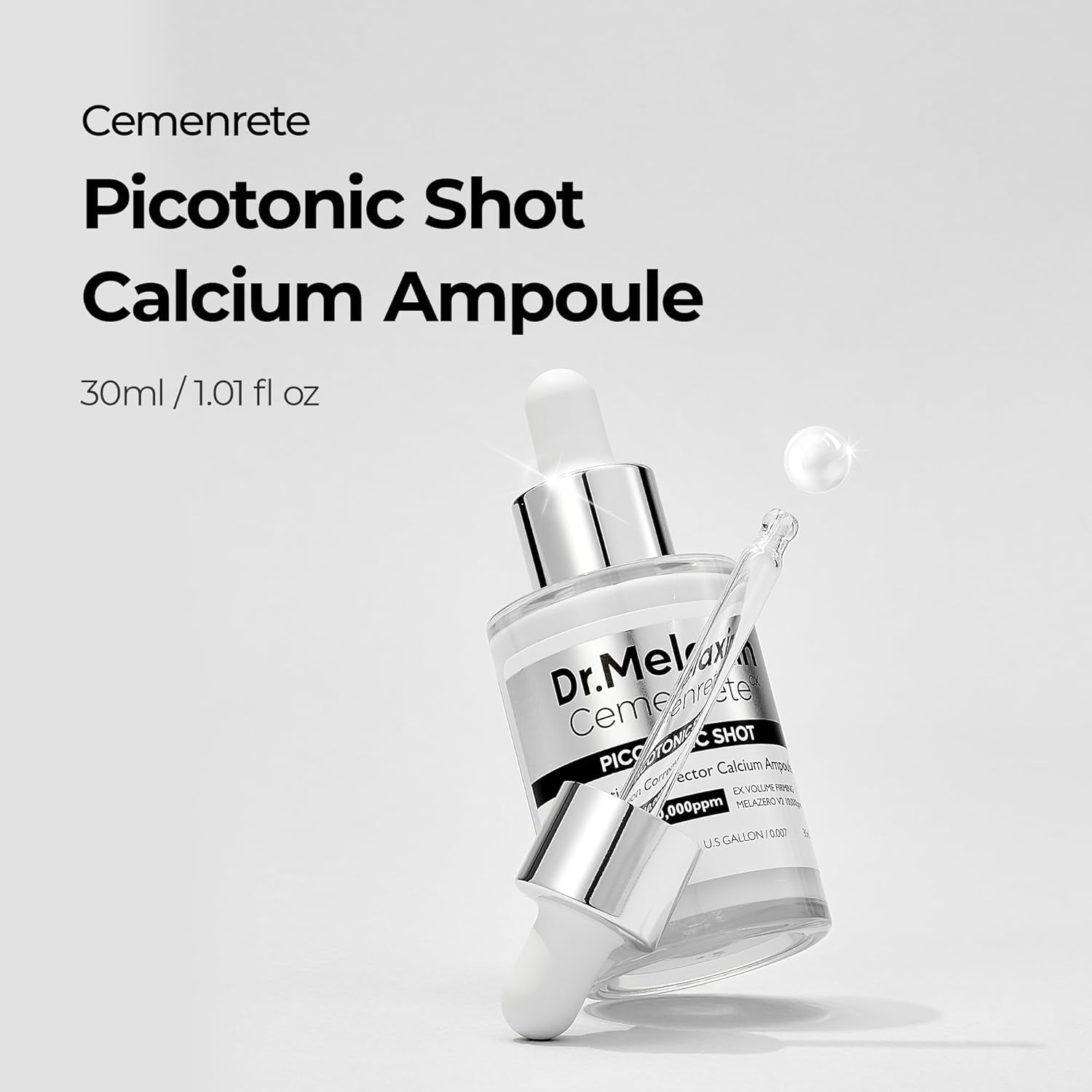 Dr.Melaxin Picotonic Shot Serum with Alpha-Arbutin & Niacinamide, Firming Density Serum for Even Skin Tone, Anti-Aging & Dark Spot Care, 1.01 Fl.Oz