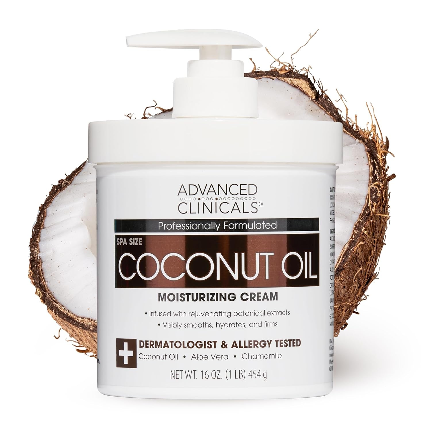 Advanced Clinicals Manuka Honey Body Cream for Women & Men | Body Butter Lotion for Extremely Dry Skin | Collagen Cream | Skincare Moisturizer Hydrating Balm Improves Look of Aging Skin, 16 Ounce