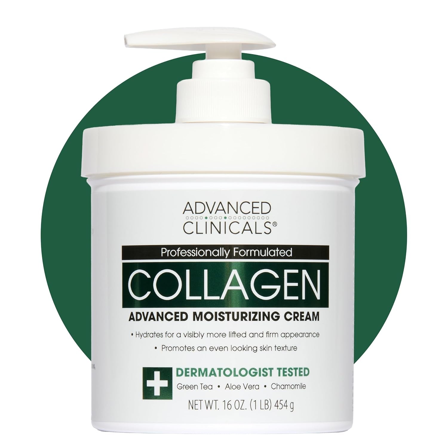 Advanced Clinicals Manuka Honey Body Cream for Women & Men | Body Butter Lotion for Extremely Dry Skin | Collagen Cream | Skincare Moisturizer Hydrating Balm Improves Look of Aging Skin, 16 Ounce