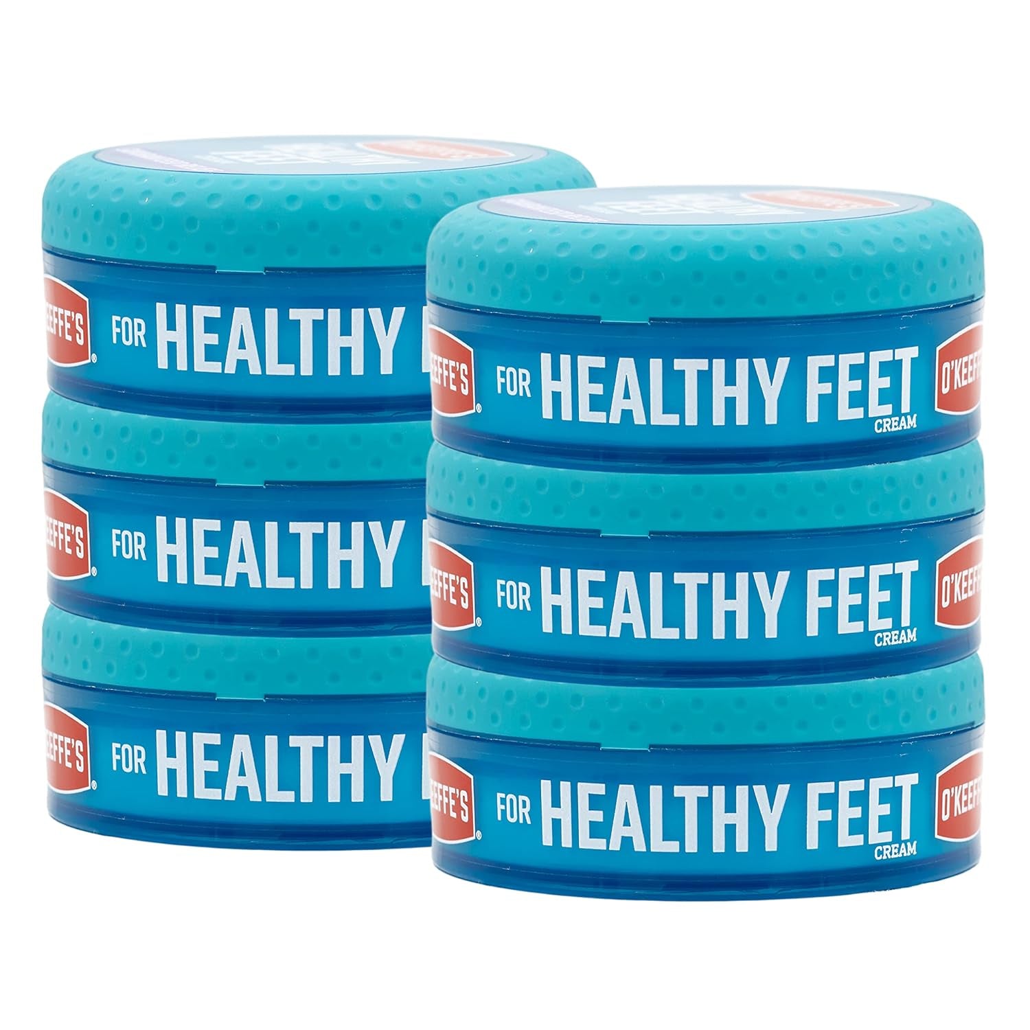 O'Keeffe'S for Healthy Feet Foot Cream - 3.2 Oz Jar (1 Pack) - Guaranteed Relief for Extremely Cracked, Dry Feet, Repairing Skincare, Instantly Boosts and Retains Moisture Levels