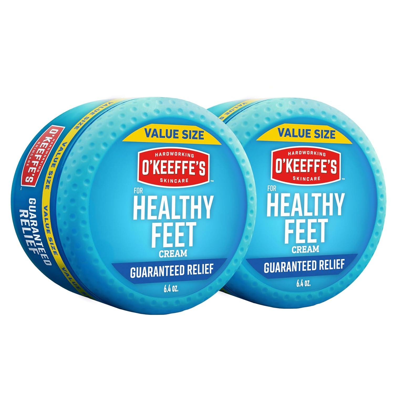O'Keeffe'S for Healthy Feet Foot Cream - 3.2 Oz Jar (1 Pack) - Guaranteed Relief for Extremely Cracked, Dry Feet, Repairing Skincare, Instantly Boosts and Retains Moisture Levels