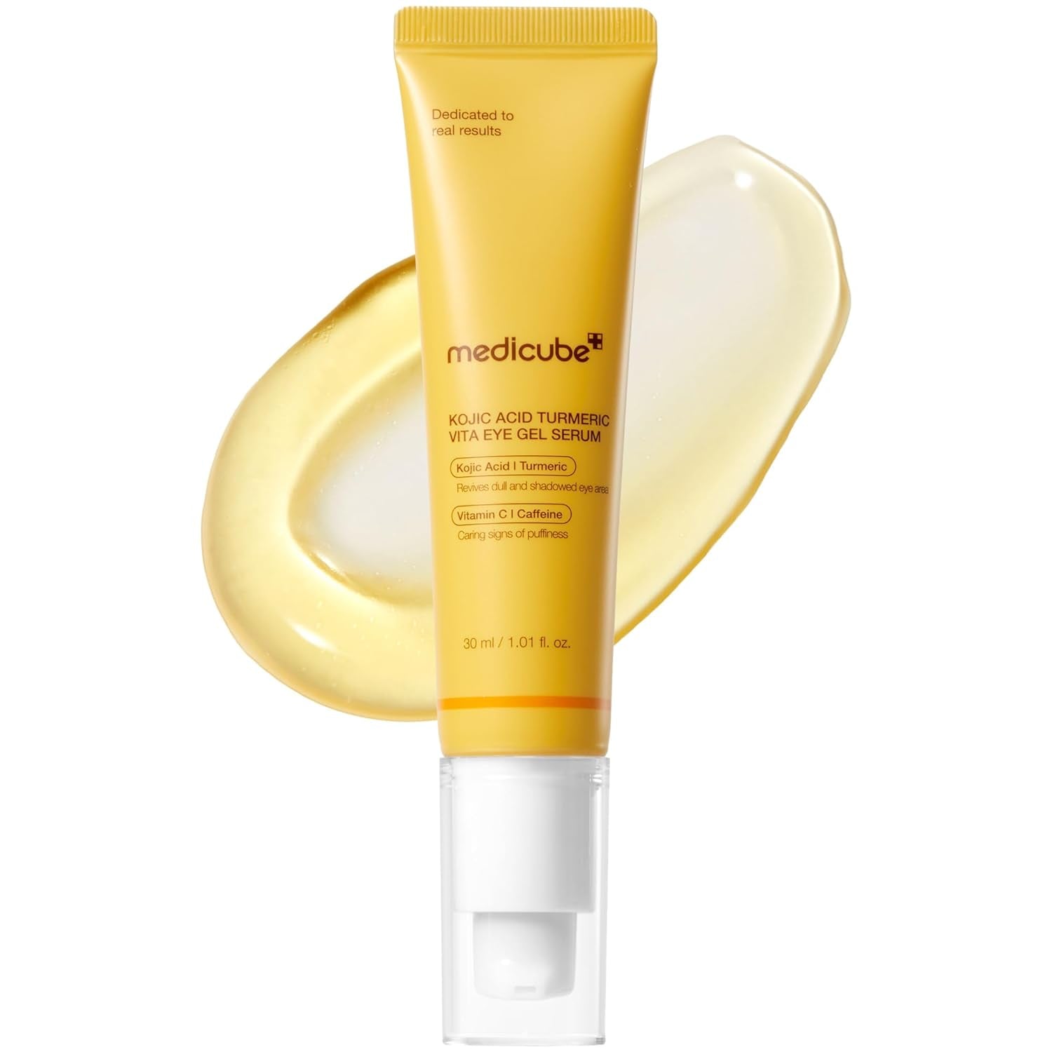 Medicube Eye Serum with Salmon DNA PDRN & Pink Peptides | 99% Purity Retinol for Fine Lines | PDRN & Niacinamide for Uneven Skin Tone | Korean Skincare, 1.01 Fl.Oz