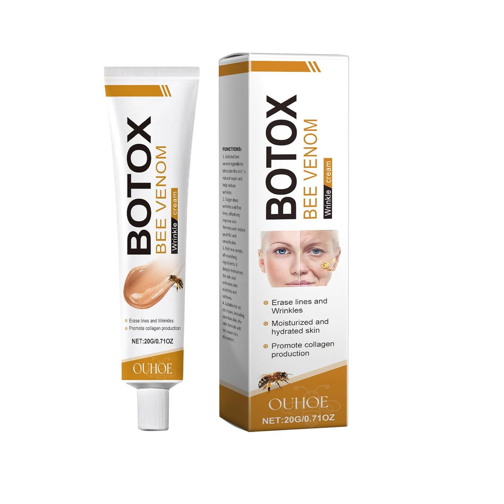 Botox Bee Venom Wrinkle Removal Cream, Natural Moisturiser Firming & Wrinkle-Reducing Deeply Nourishes Face Skin.