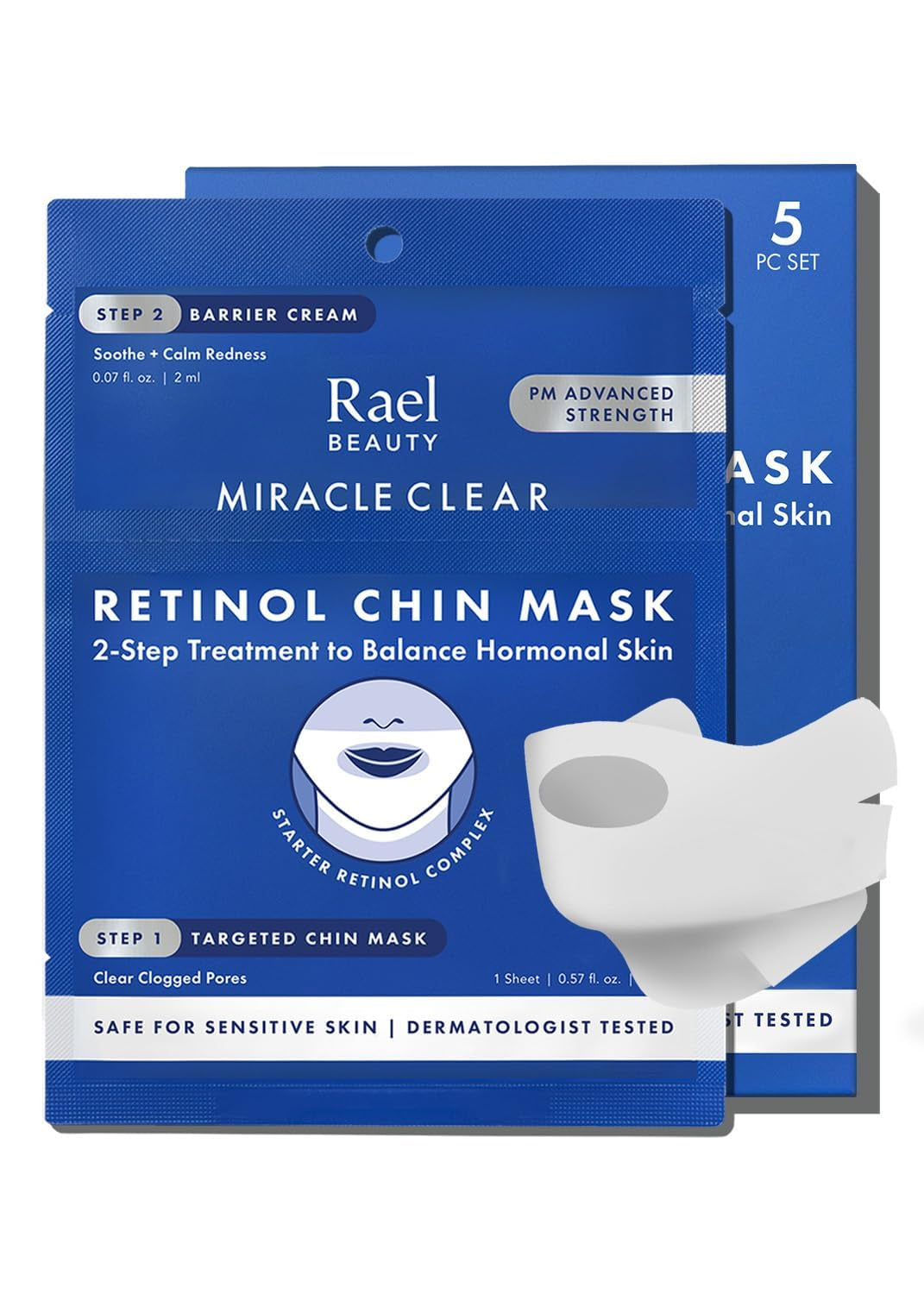 Rael Face Mask Skin Care, Collagen Face Masks - Bamboo Facial Sheet Mask, Korean Skincare, with Collagen Essence and Fruit Extracts, Nourishing and Moisturizing, All Skin Types (Collagen, 5 Sheets)