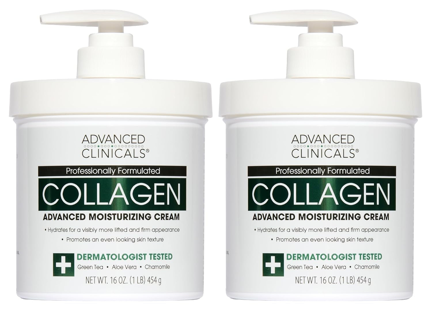Advanced Clinicals Manuka Honey Body Cream for Women & Men | Body Butter Lotion for Extremely Dry Skin | Collagen Cream | Skincare Moisturizer Hydrating Balm Improves Look of Aging Skin, 16 Ounce