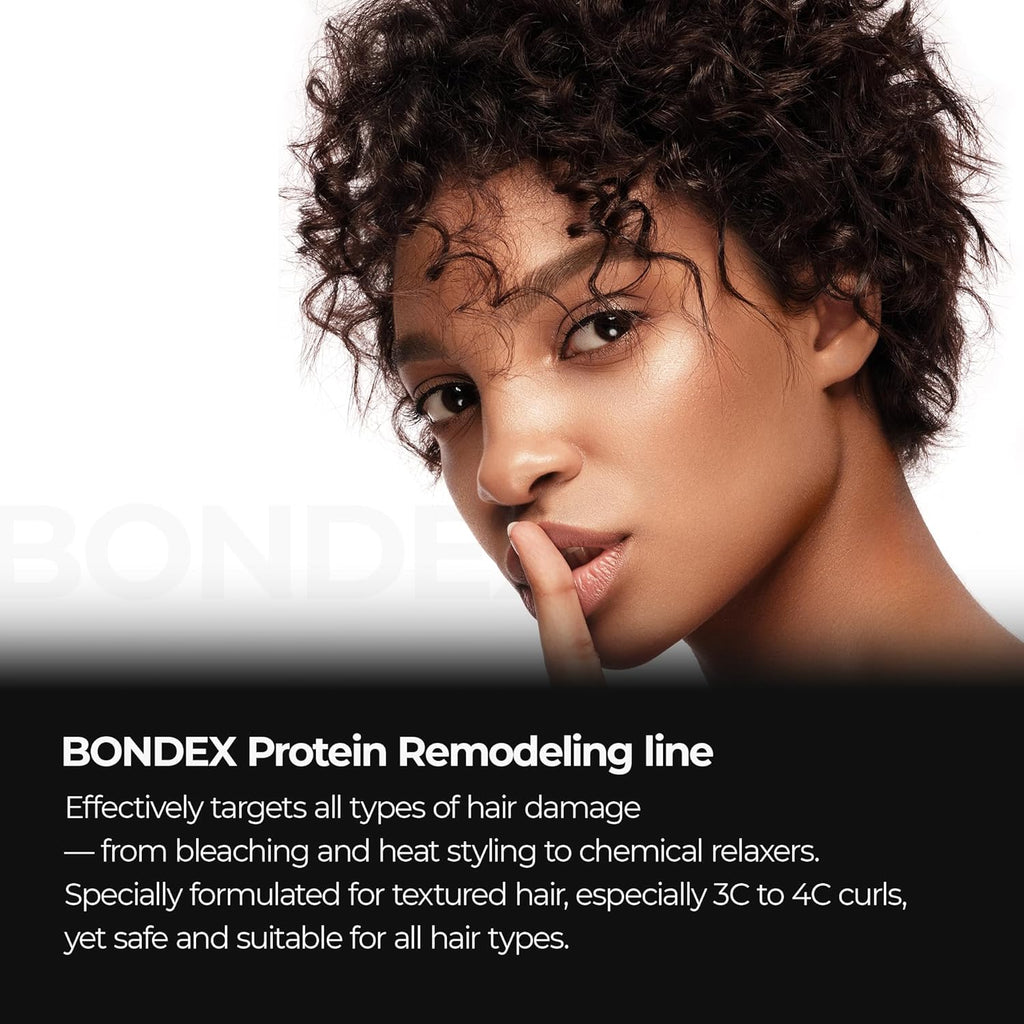 Dr.Melaxin Bondex Protein Bonding Remodeling Shampoo with Argan Oil | Strengthening Keratin & Peptides Bonder | Repair Hair | 13.52 Fl.Oz.