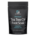 Tea Tree Oil Foot Soak and Epsom Salts for Soaking | Foot Spa and Remedy for Athletes Foot, Stinky Feet, and Foot Soak for Dry Cracked Feet | Detox Foot Soak and Tea Tree Oil for Healthy Toenails 16Oz