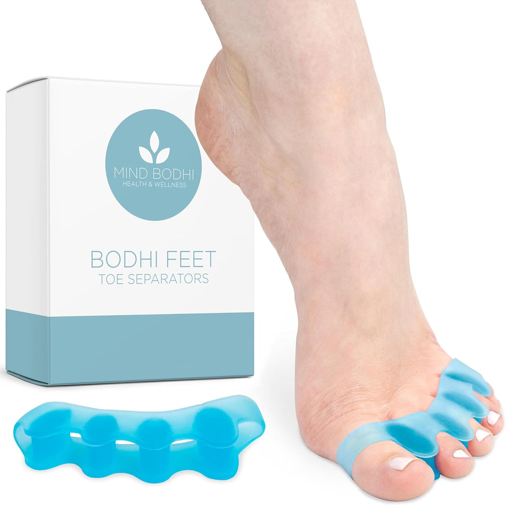Mind Bodhi Toe Separators/Toe Spacers - for Men and Women - Regular Size – Blue
