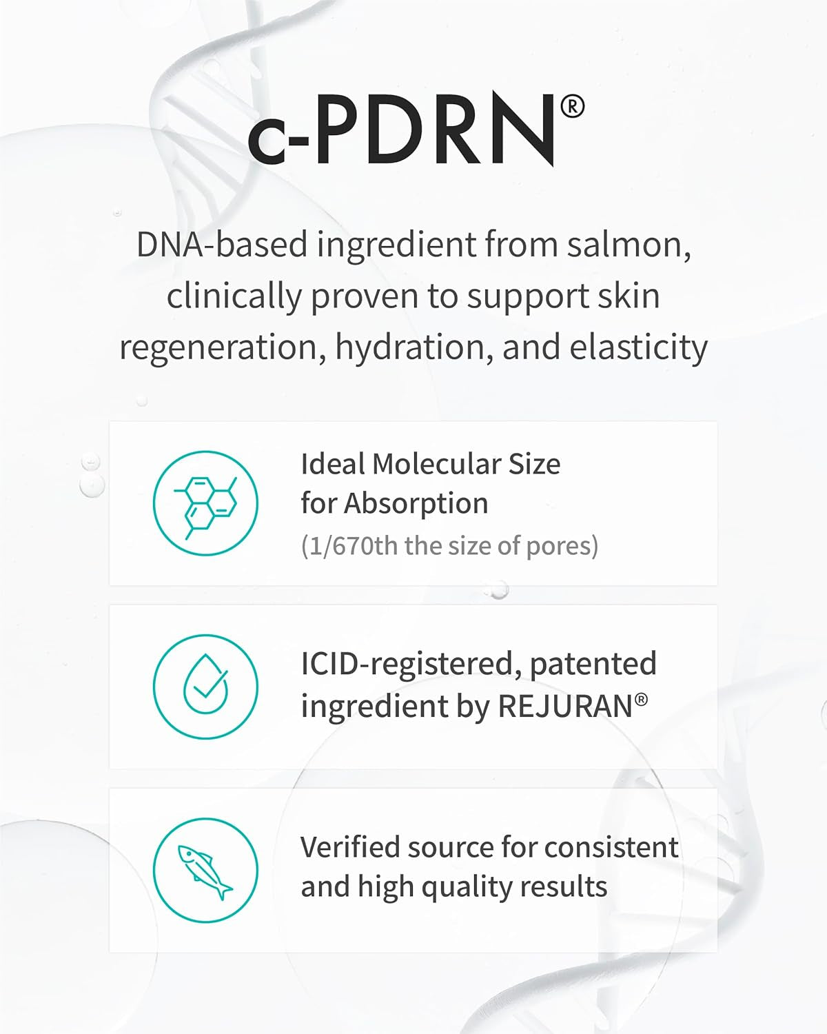 REJURAN® Skin Protection Mask, C-Pdrn® – Hydrating and Soothing Facial Sheet Mask for Irritated, Stressed, Repairs & Restores Skin Barrier with Panthenol & Allantoin, Korean Skin Care. 5-Pack