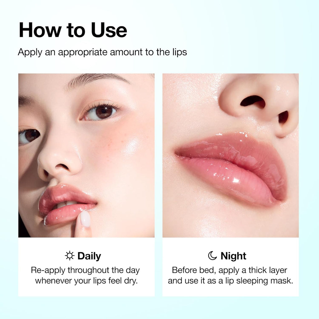 Anua PDRN Lip Serum, Long-Lasting Hydration for Dry, Cracked Lips, Non-Sticky Moisturizing Lip Care with Salmon DNA, Hyaluronic Acid & Collagen, Korean Skincare, 0.33 Fl.Oz