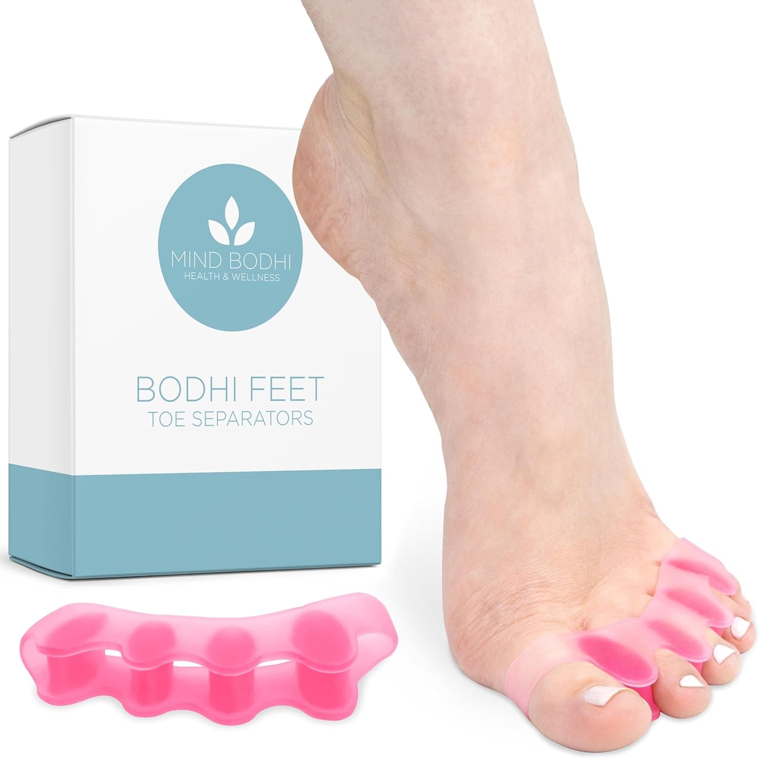 Mind Bodhi Toe Separators/Toe Spacers - for Men and Women - Regular Size – Blue