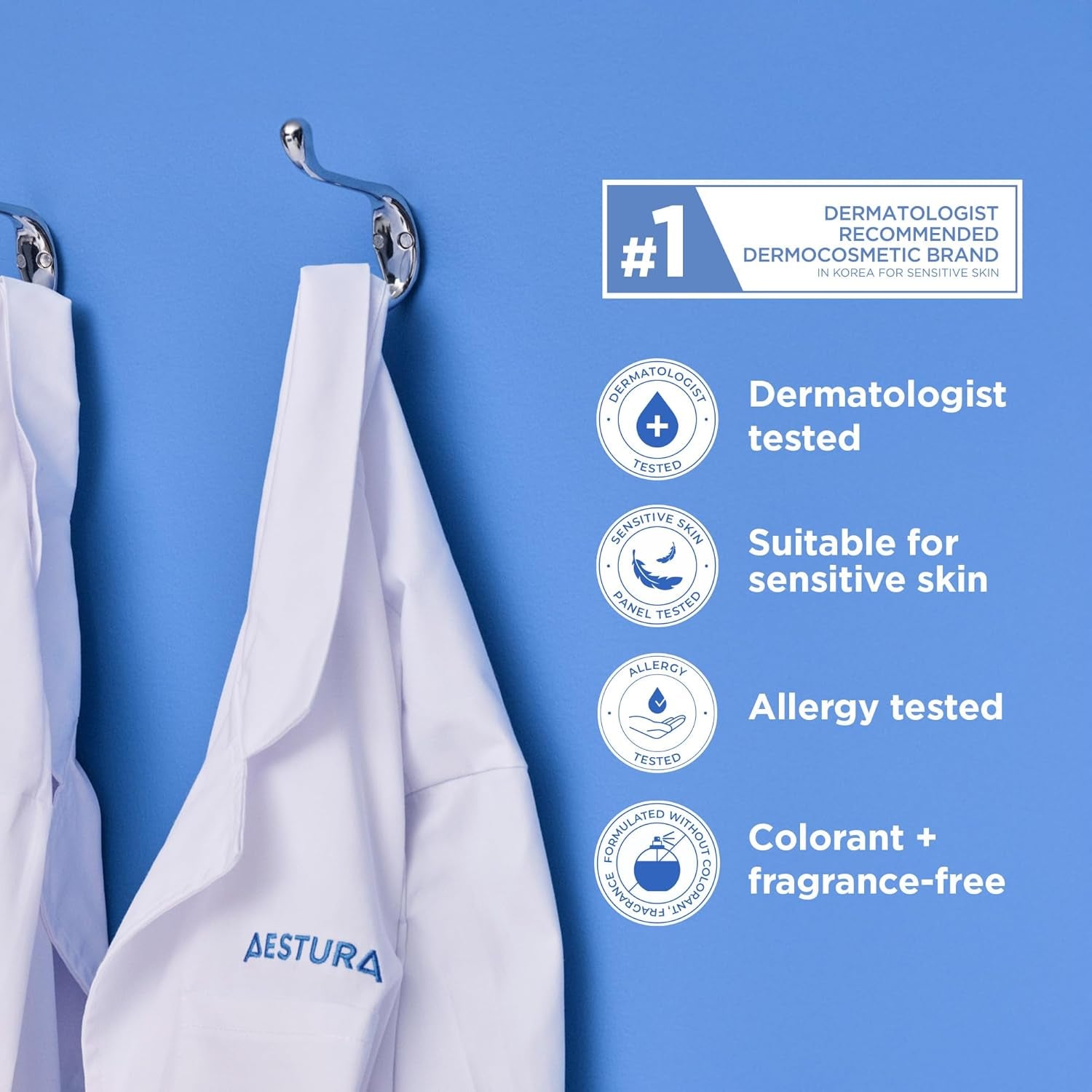AESTURA ATOBARRIER365 Lightweight Korean Face Moisturizer with Ceramides | Strengthens Barrier, Fast-Absorbing Hydration, Suitable for Dry, Normal & Sensitive Skin, 150ML / 5.07 Fl. Oz.