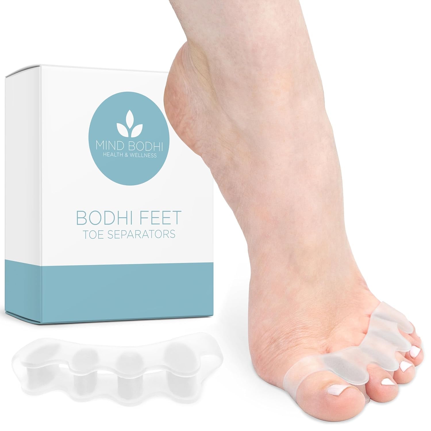 Mind Bodhi Toe Separators/Toe Spacers - for Men and Women - Regular Size – Blue