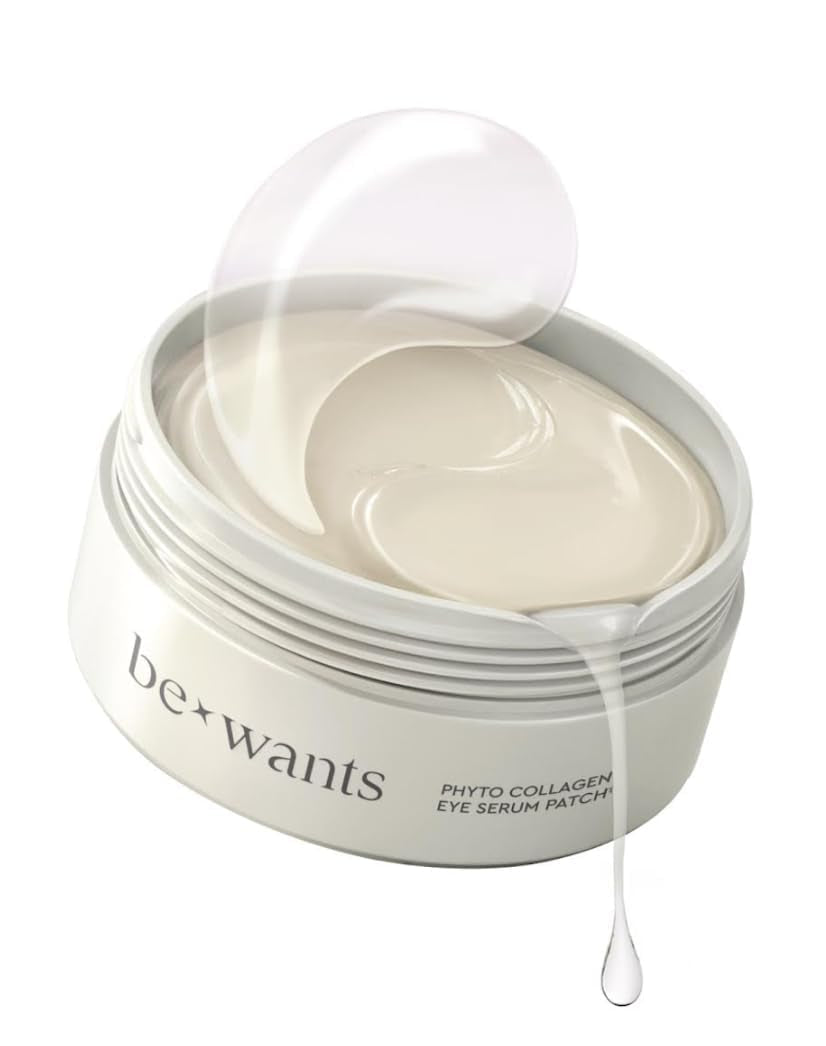 Bewants Deep Toning Glutathione Eye Serum Patch | Korean Retinol and Caffeine Eye Patches | Advanced Glutathione Skincare Gel Patch | 60 Undereye Mask Patches | Mothers Day Gift