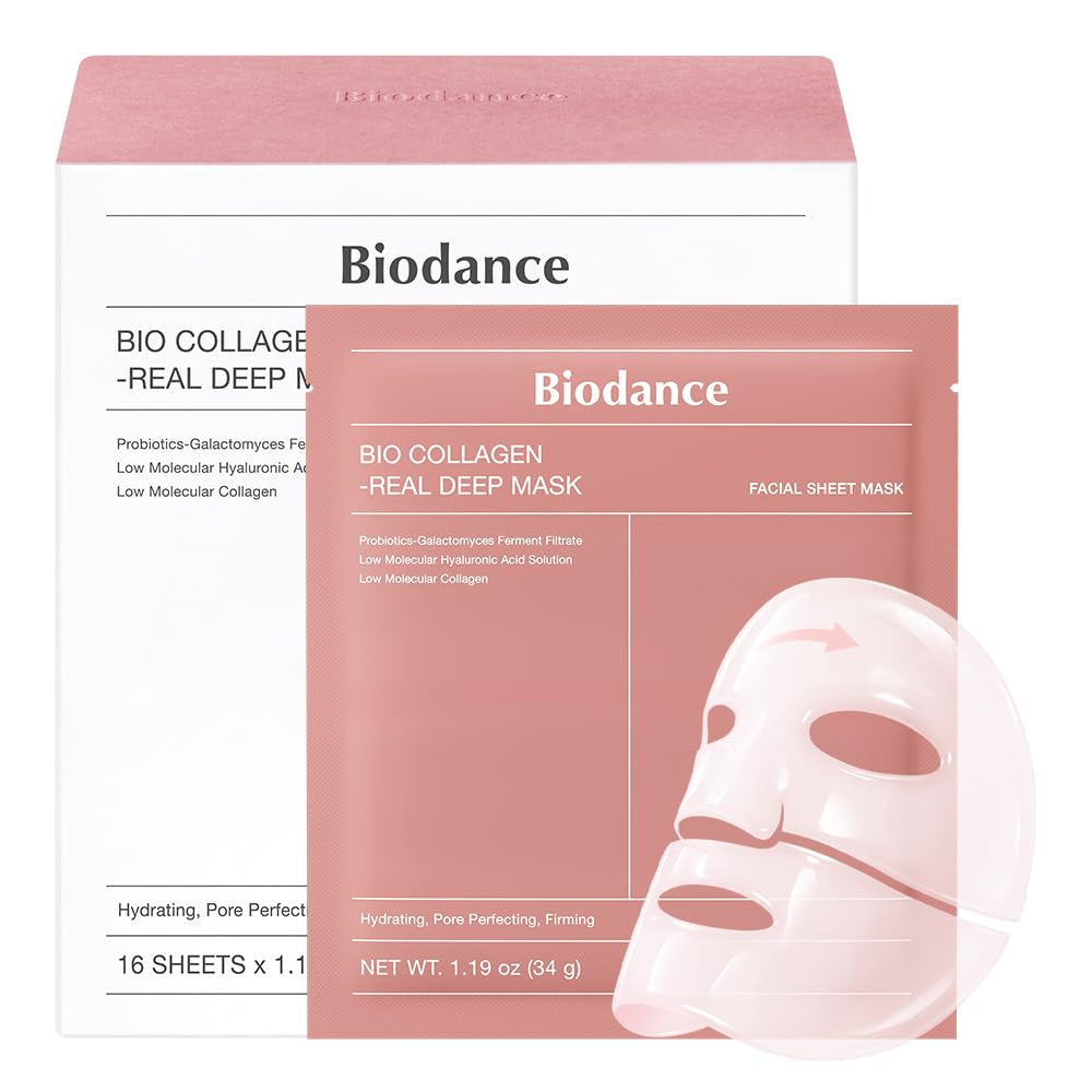 BIODANCE Rejuvenating Caviar PDRN Real Deep Mask, Overnight Hydrogel Face Mask, Skin Firming, Radiance, Enhancing Skin Recovery, Korean Skin Care, Mothers Day Gifts | 1.19Oz(34G) X 4Ea