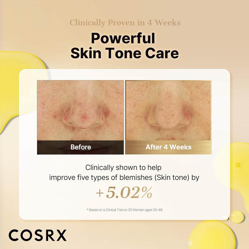 COSRX Advanced Pure Vitamin C 23% Serum with Vitamin E & Glutathione, Korean Vitamin C Serum for Fine Lines, Uneven Skin Tone & Dull Skin, 0.7Oz, Korean Skin Care, Mothers Day Gifts for Mom & Wife