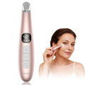 Eye Lift Wand, 98°F to 113°F Eye Heat Wand, Eye Massager for Dry Eyes, Dark Circles and Puffiness, Eye Lifting Device for Fine Lines, Champagne Gold